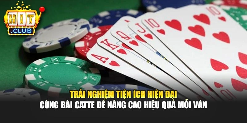 Trải nghiệm tiện ích hiện đại cùng bài Catte để nâng cao hiệu quả mỗi ván